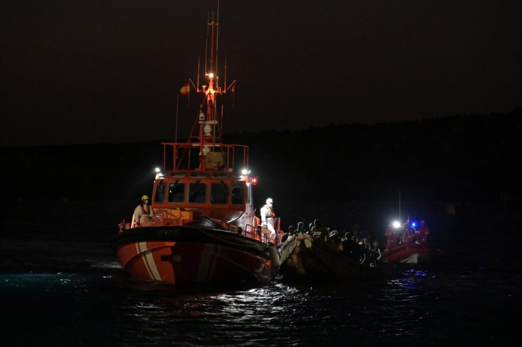 Seis migrantes han fallecido esta madrugada en la ruta canaria. Imagen de archivo de EFE