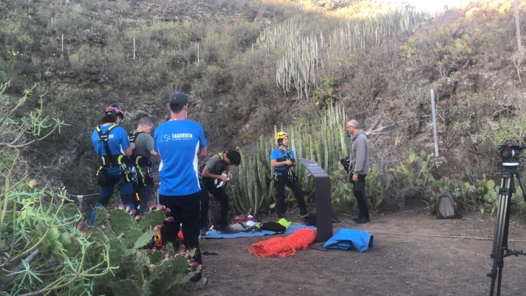 Nuevos hallazgos en la Sima de Jinámar. (Archivo) Segunda intervención en la Sima de Jinámar, Gran Canaria/ RTVC.