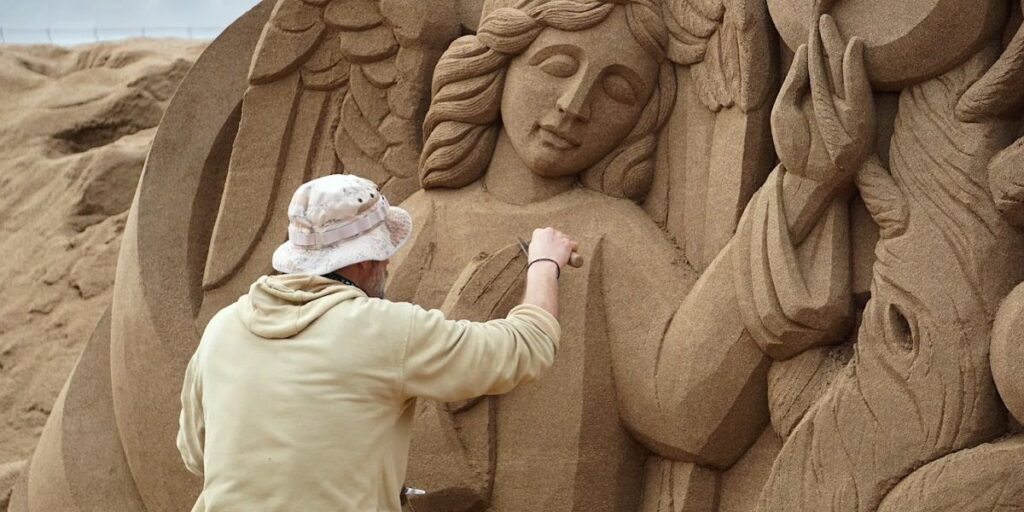 El Belén de Arena de Las Canteras recibe el reconocimiento de Bien Cultural de La Paz