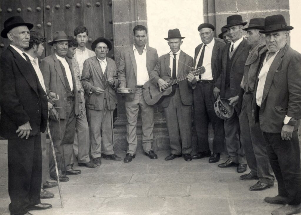 Los Ranchos de Ánimas de Los Arbejales de Teror, de Valsequillo y de La Aldea de San Nicolás declarados BIC. Rancho de Ánimas de Arbejales, 1971/ Cabildo de Gran Canaria