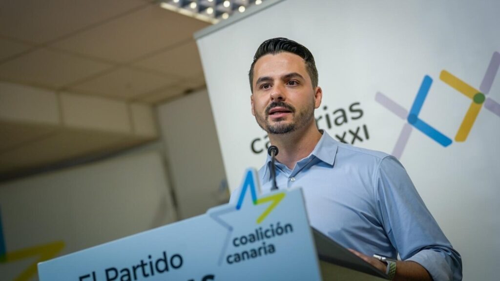 David Toledo, secretario de Organización de Coalición Canaria/EuropaPress