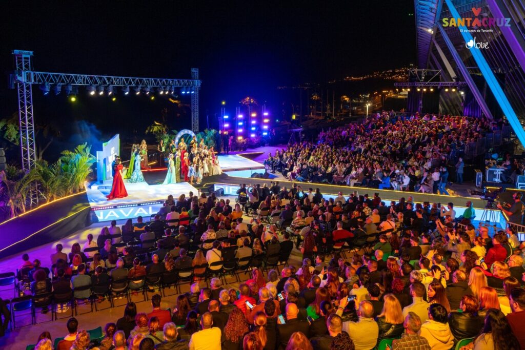 Arranca el Carnaval de Santa Cruz de Tenerife/ Imagen cedida por el Ayuntamiento de Santa Cruz de Tenerife de la gala de inauguración de 2024