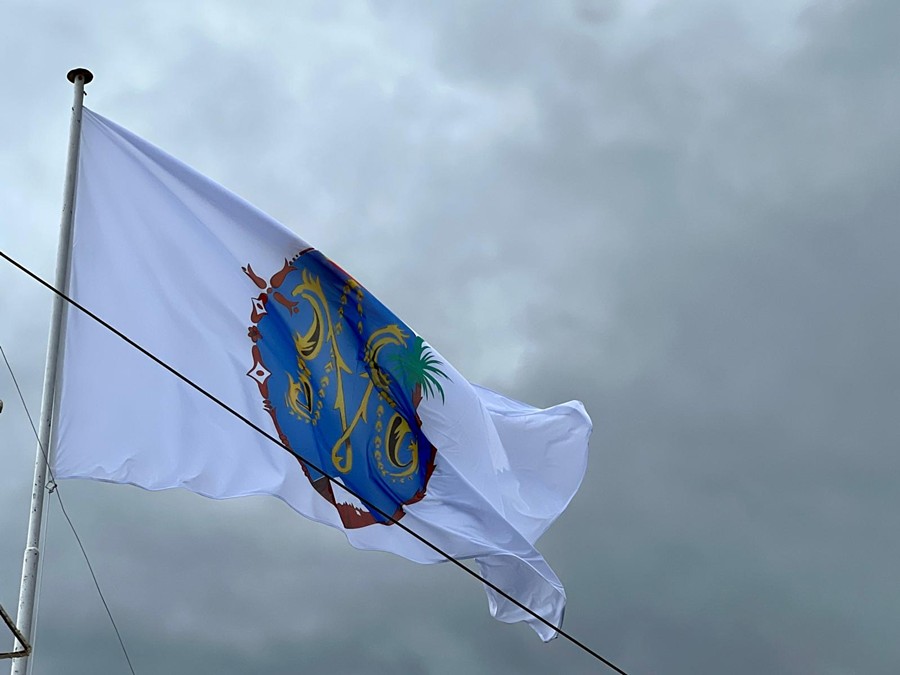 La bandera ya se encuentra izada en el Santuario de Las Nieves, y este miércoles 1 de enero se ha celebrado una misa