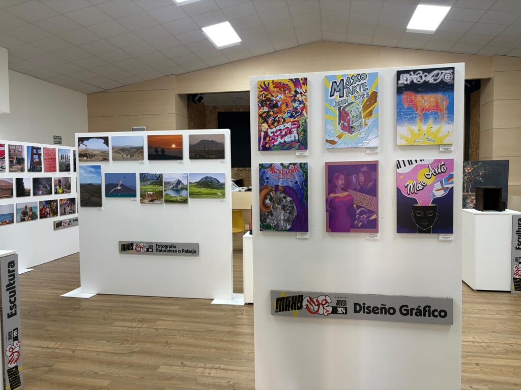 Fuerteventura inaugura la exposición itinerante ‘Maxo Arte Tour’. La exposición itinerante ‘Maxo Arte Tour’/ Cabildo de Fuerteventura