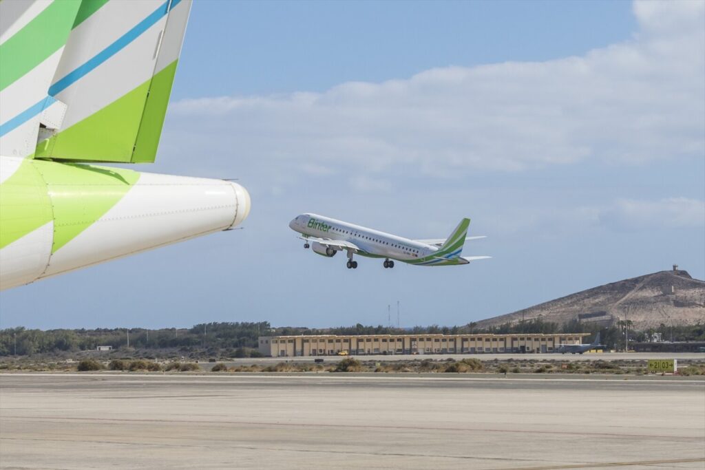 Binter plazas ofertadas. Imagen Aviones de la aerolínea Binter. Europa Press