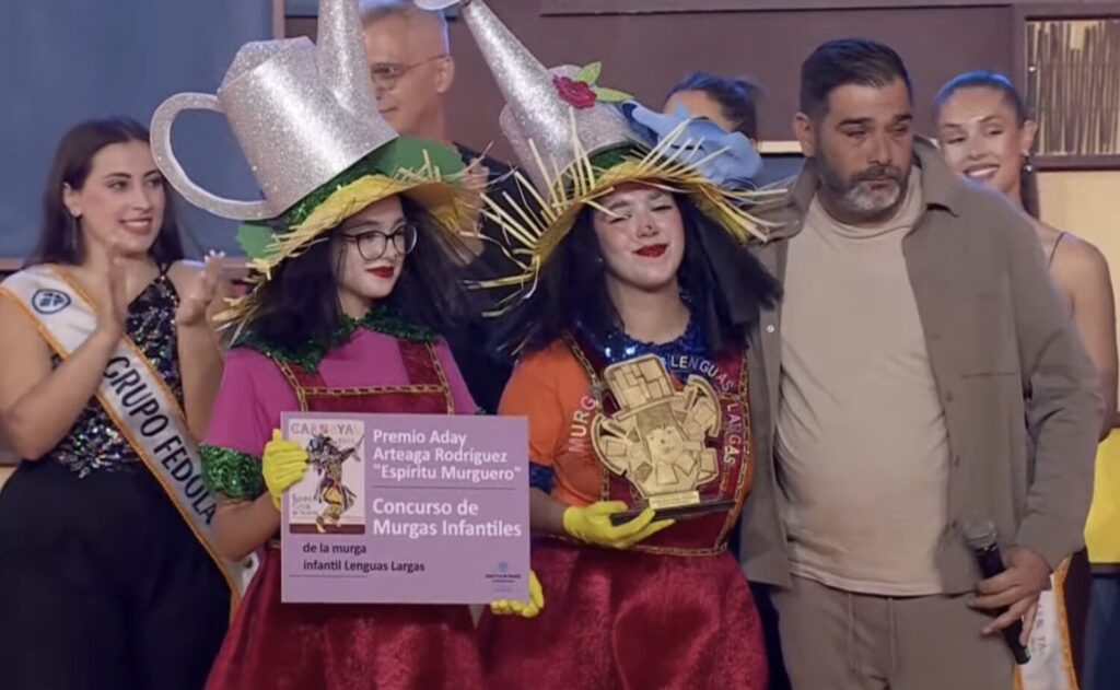 Premio a espíritu murguero para Los Carricitos